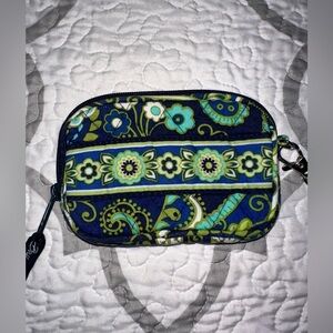 Vera Bradley Rhythm And Blues Tech Case Wristlet Wallet